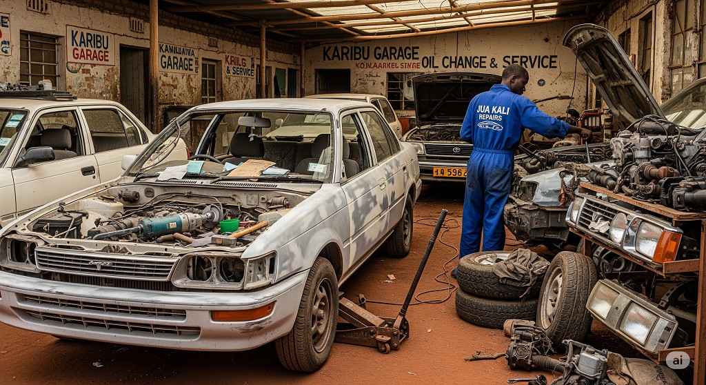 Cost or restoring a car in Kenya