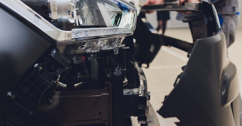 Front bumper replacement