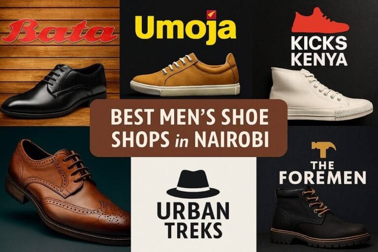 Best shops for men's shoes in Nairobi
