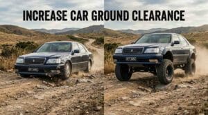 Increase car ground clearance