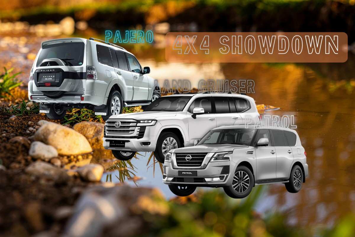 Mitsubishi Pajero vs Toyota Land Cruiser vs Nissan Patrol
