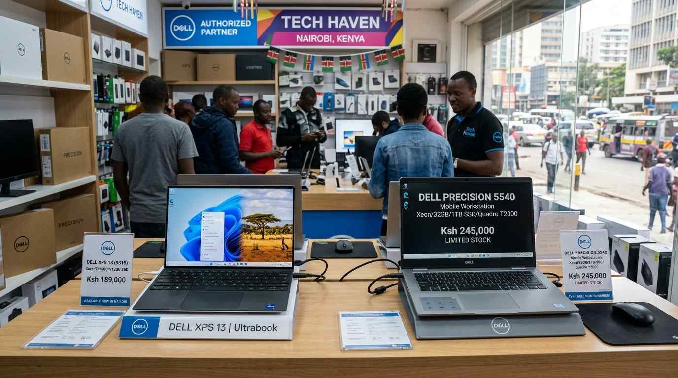 Dell XPS 13 and Dell Precision workstations available in Nairobi — laptop deals 2025