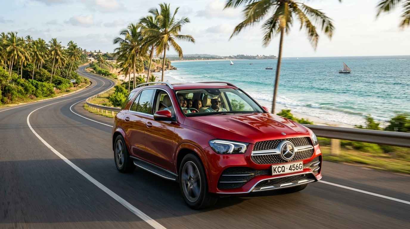 Mercedes Benz GLE SUV interior and exterior in Kenya