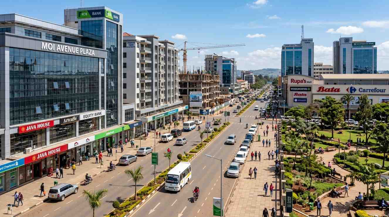 Commercial and residential development in Kenya's fastest growing county towns
