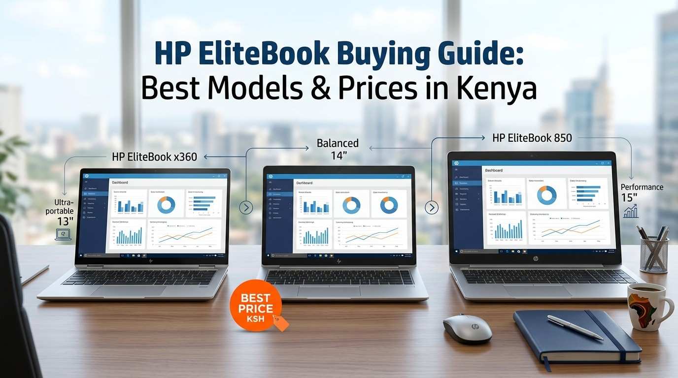 HP EliteBook laptops lineup Kenya buying guide