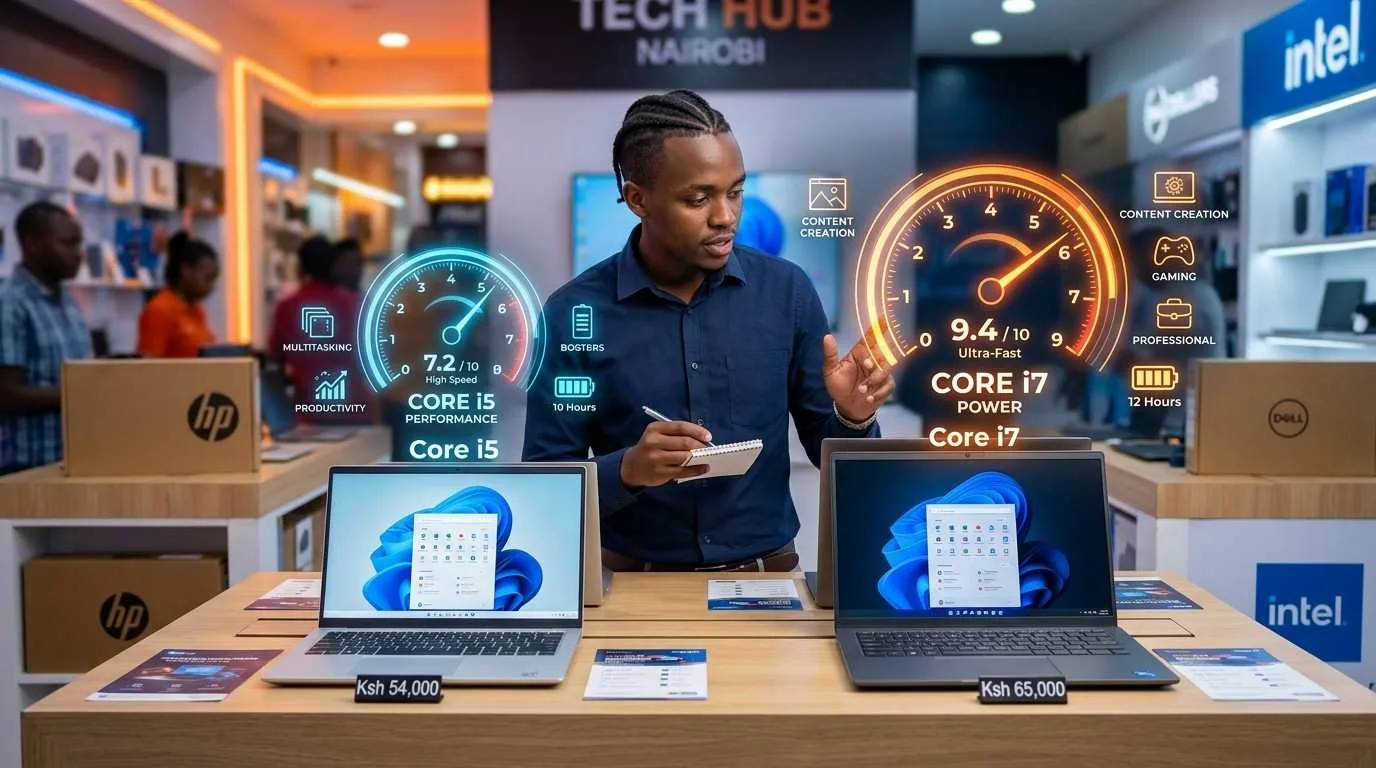 Core i5 vs Core i7 Laptop: Performance & Prices in Kenya