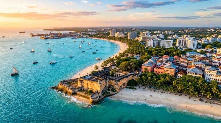 Mombasa County Coastline