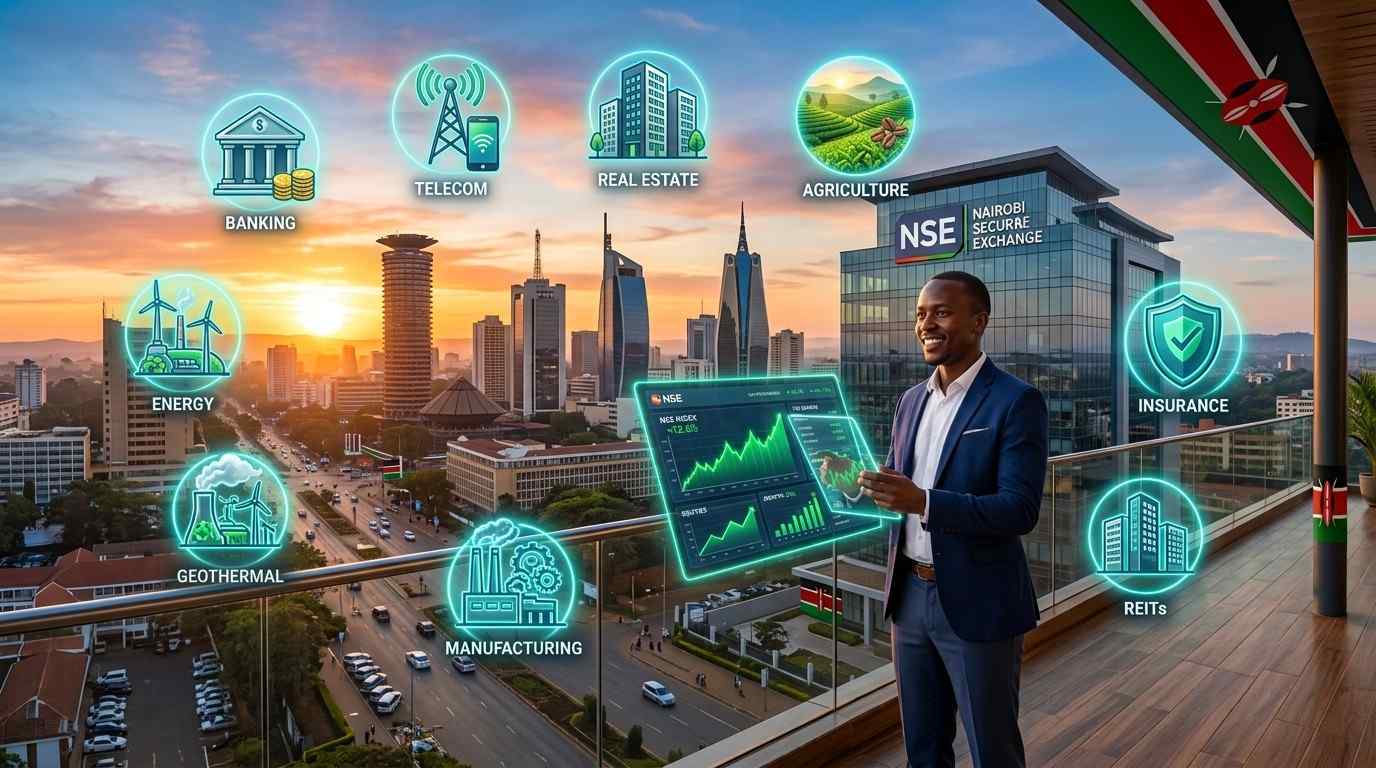 Nairobi Securities Exchange trading floor Kenya