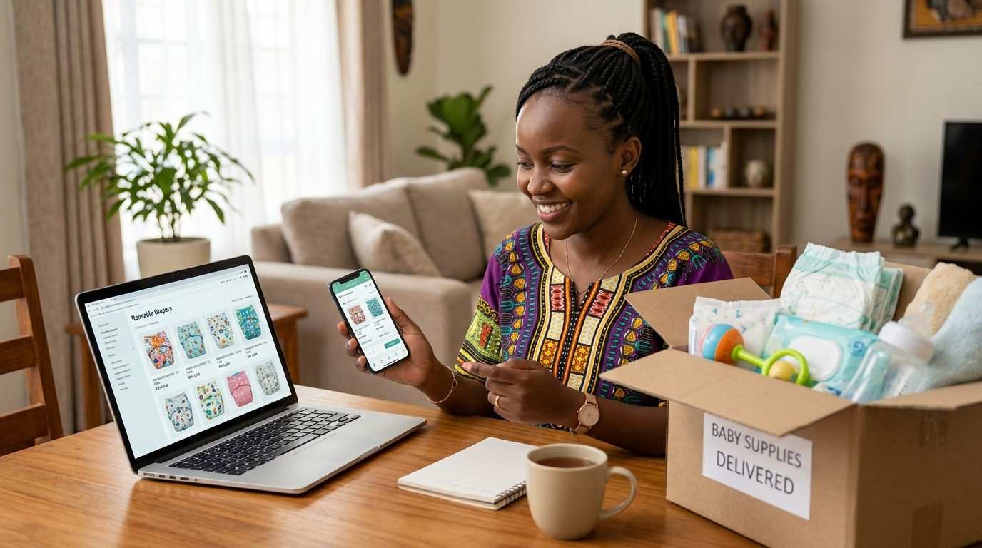 Online shopping for baby products and cloth diapers in Kenya on Jumia