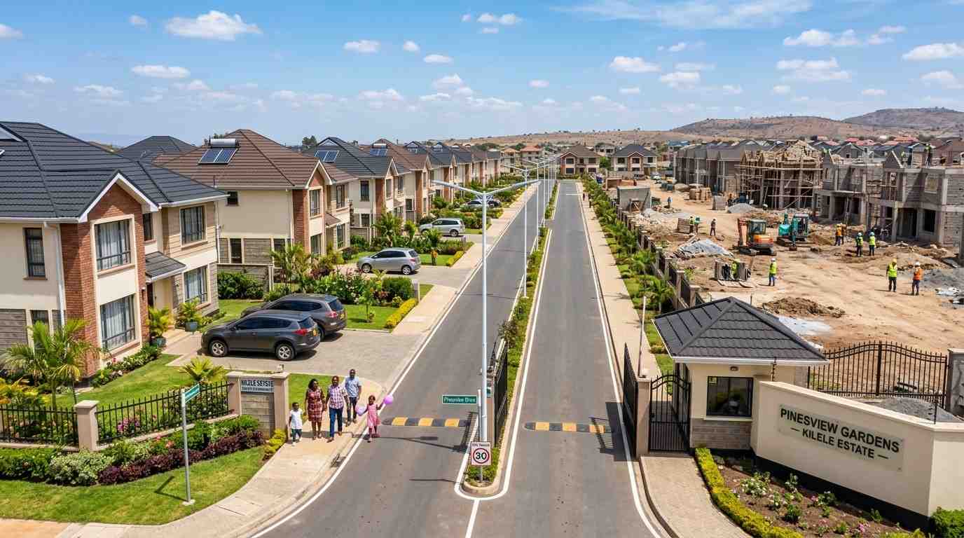 New residential housing developments in Kenya's fastest growing satellite towns