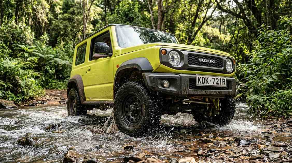 Suzuki Jimny JB64W 4WD — best kei SUV for Kenya
