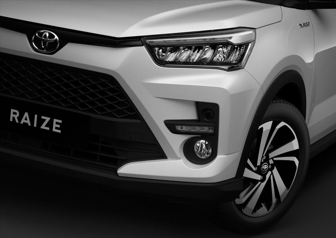 Toyota Raize 1.0L turbocharged engine — compact SUV performance for Kenyan roads