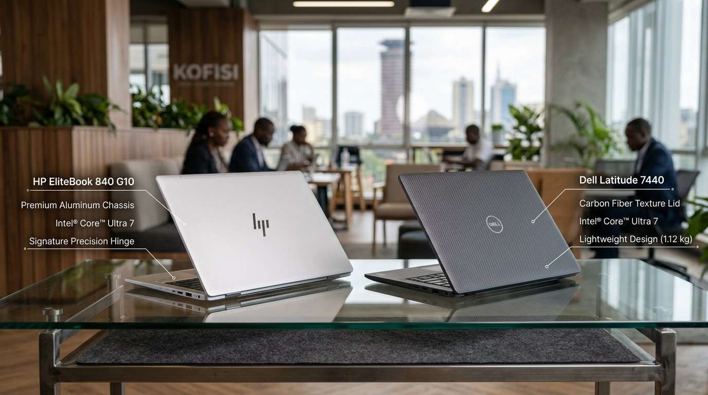 HP vs Dell laptops side by side comparison Kenya