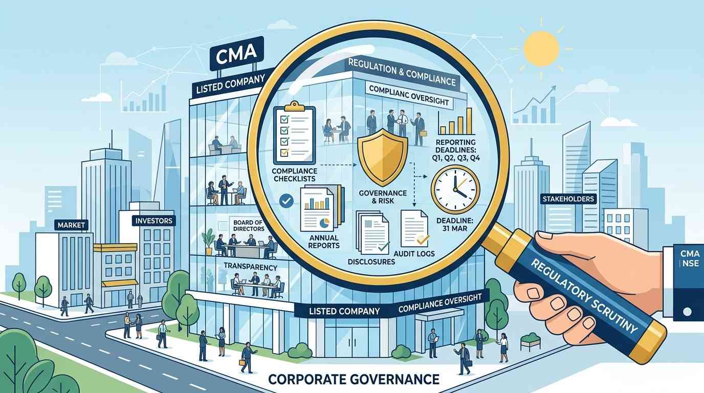 How listed companies are regulated on the NSE - compliance and disclosure illustration