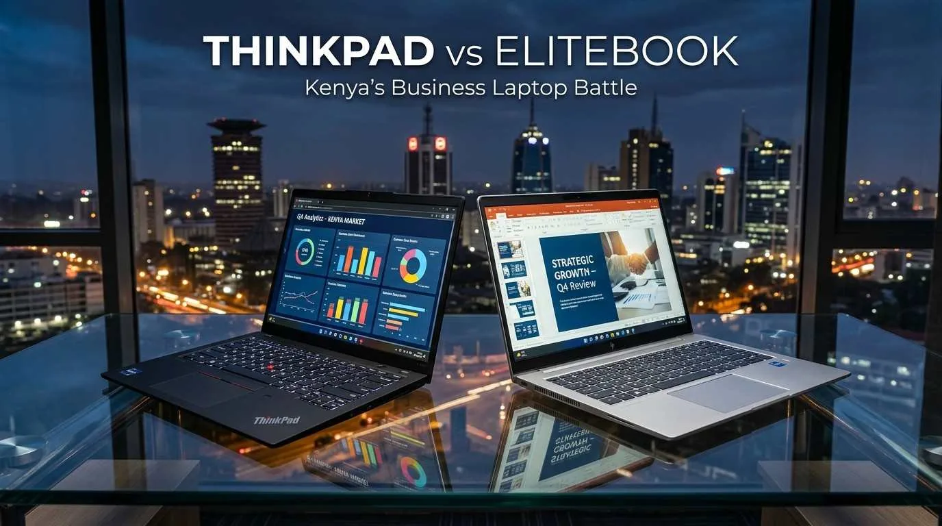 ThinkPad vs EliteBook in Kenya: Which Business Laptop Wins?