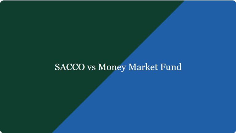 SACCO vs Money Market Fund