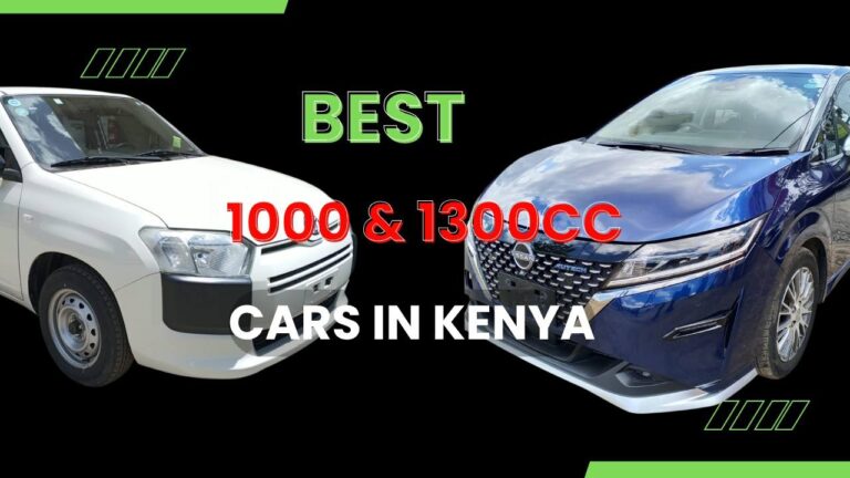 The best 1000cc & 1300cc cars in Kenya